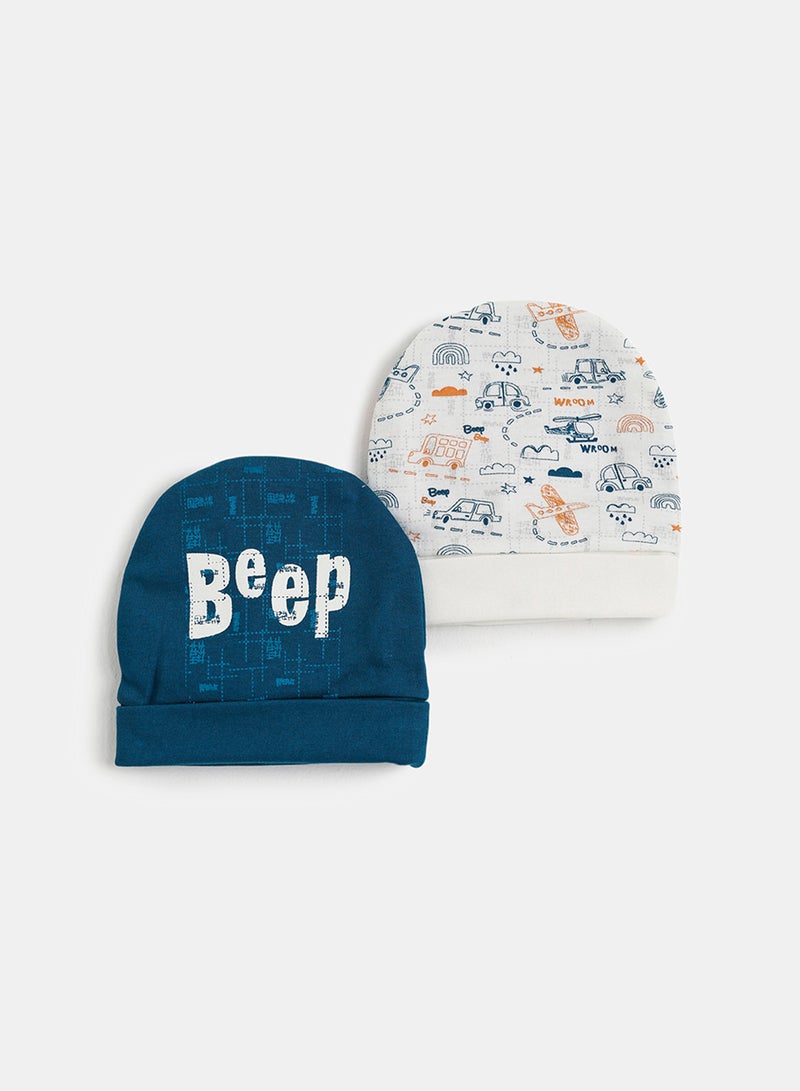 Baby Boys Hat Pack Of 2